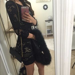 Black Bebe dress