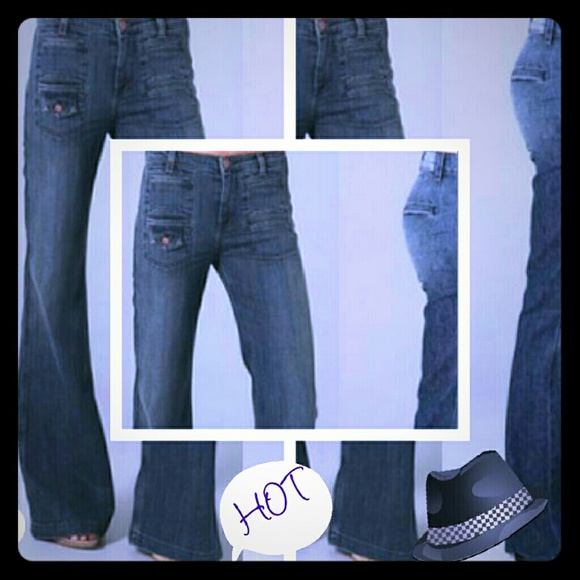 7 for all man kind super flare Hobo jeans