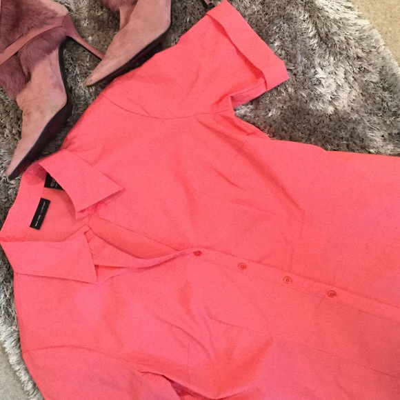 New York & Co Pink Top - Picture 3 of 6