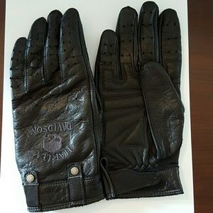 Women's Skull Harley-Davidson Leather Gloves
