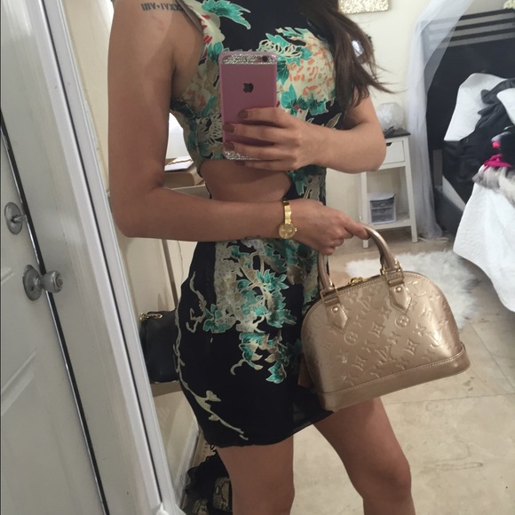 Satin geisha dress