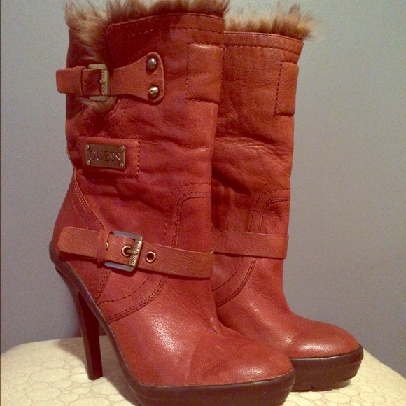 Guess winter boots size 6 1/2