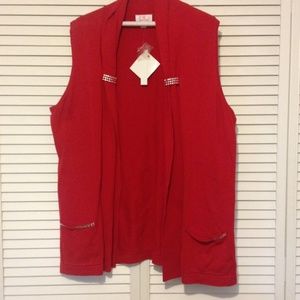 NWT Quacker Factory vest