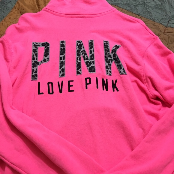 Vs leopard hoodie