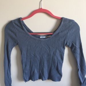Urban Outfitters (Kimchi Blue) Scoop Neck Crop Top