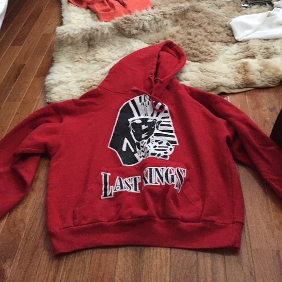 Red last kings hoodie