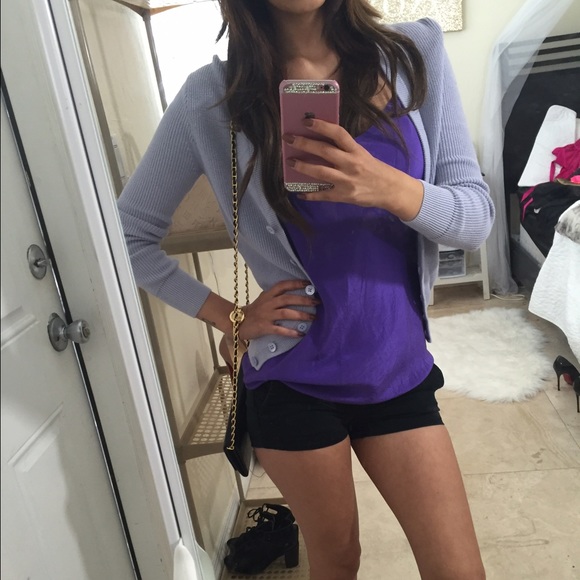 J. Crew cardigan sweater and tank