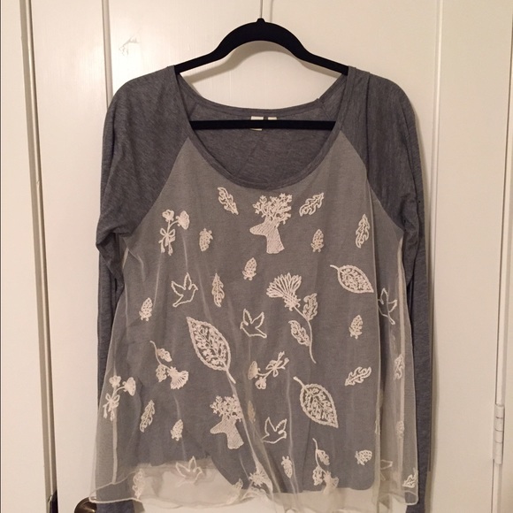 Long sleeve shirt from Anthropologie