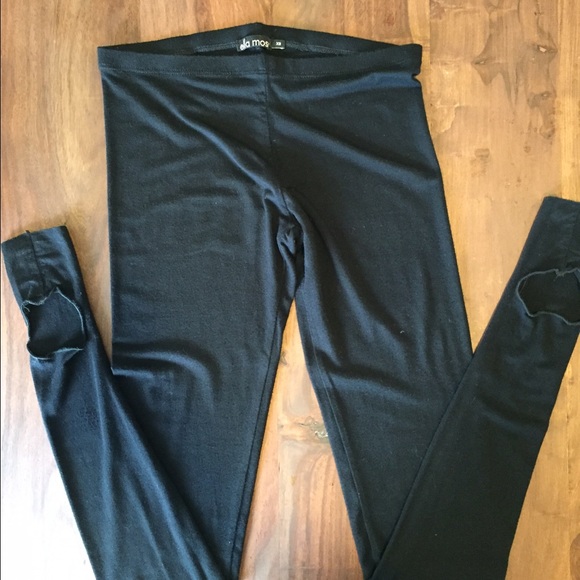 Black Ella Moss Sturup Legging Size Small - Picture 2 of 4