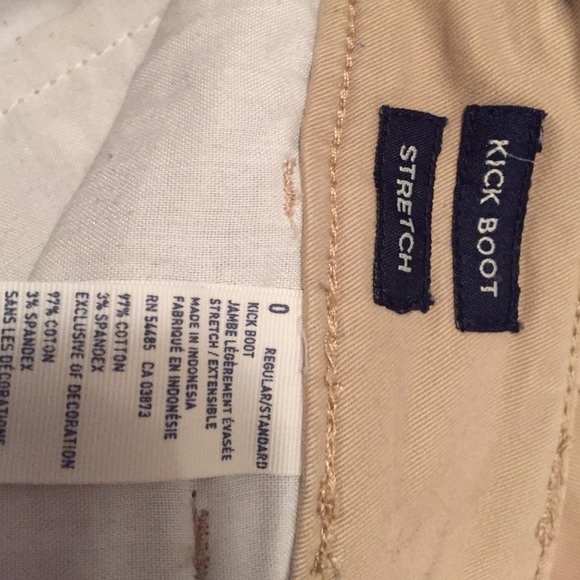 American eagle kick boot khakis - Picture 3 of 3