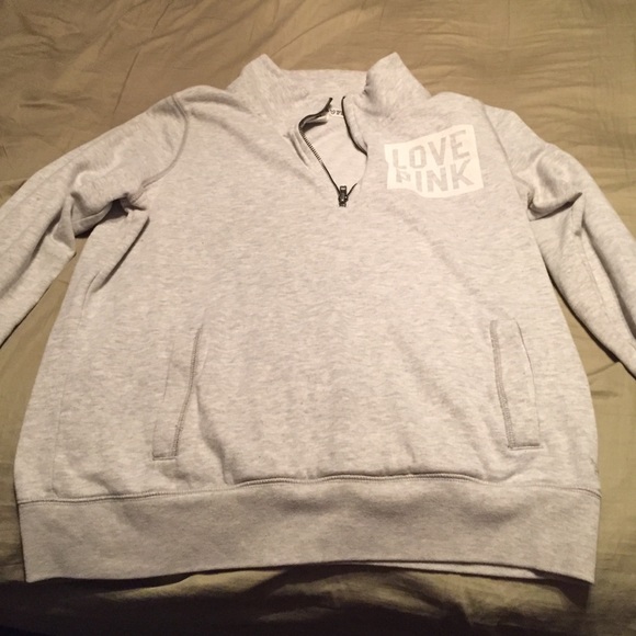 VS PINK quarter zip