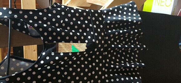 Polkadot mini dress