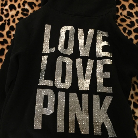 VS Pink Bling hoodie