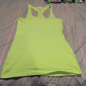 Lime Green PINK tank