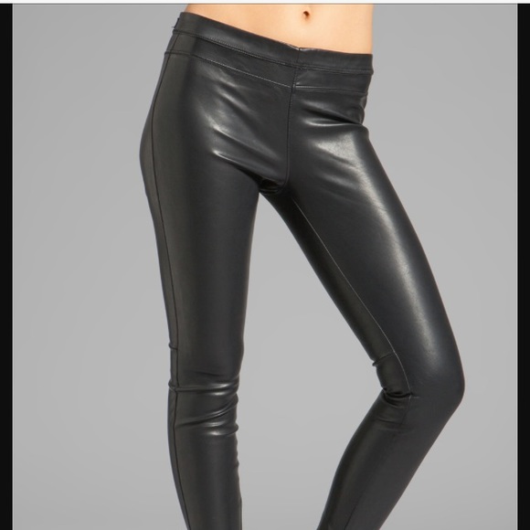 Blank Denim NYC Pussy Cat Vegan Leather Leggings