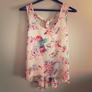 Light Floral Blouse