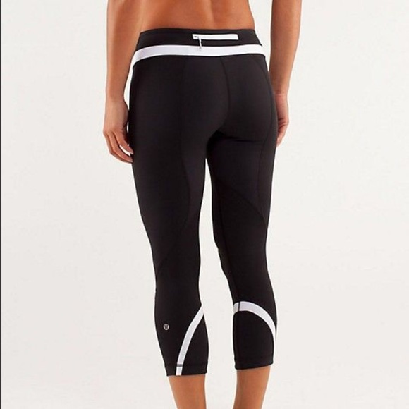 lululemon athletica Pants - Lululemon Run Inspire crop size 4