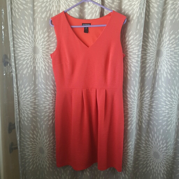 Hot pink dress