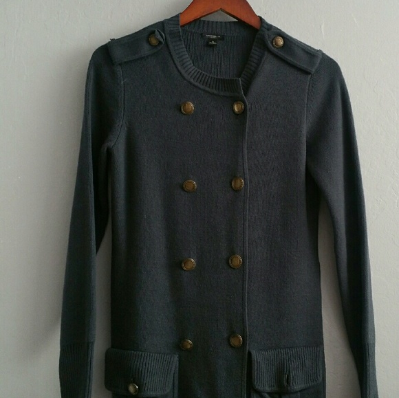 Military style Cardigan-Coat