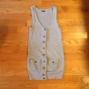 Martin + Osa grey sweater vest