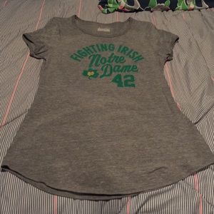 Notre dame under armor fitted t shirt Never Worn