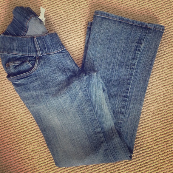 Maternity jeans with super stretch, boot cut - Picture 1 of 2