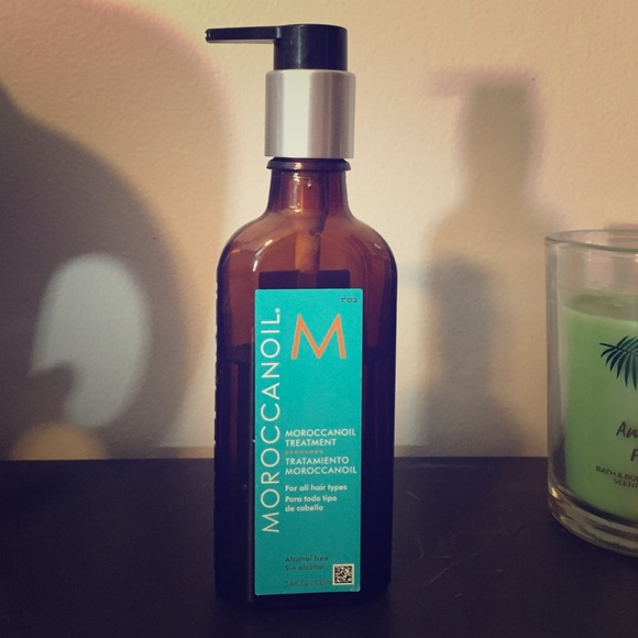 Moroccan hair oil treatment