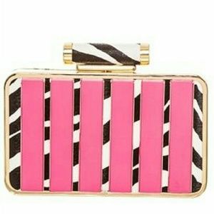 Pink With Animal Leather Print