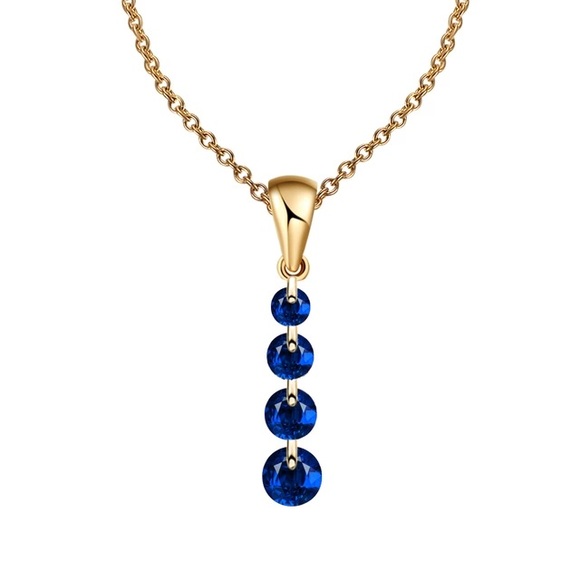 🆕 Water drop crystal  necklace-silver or gold