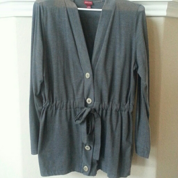 Grey light weight cardigan