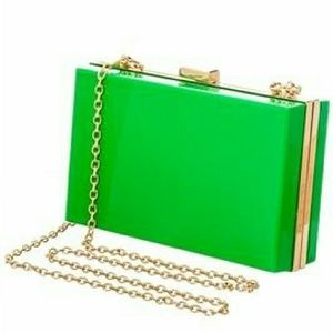 Clutch with Gold Chain