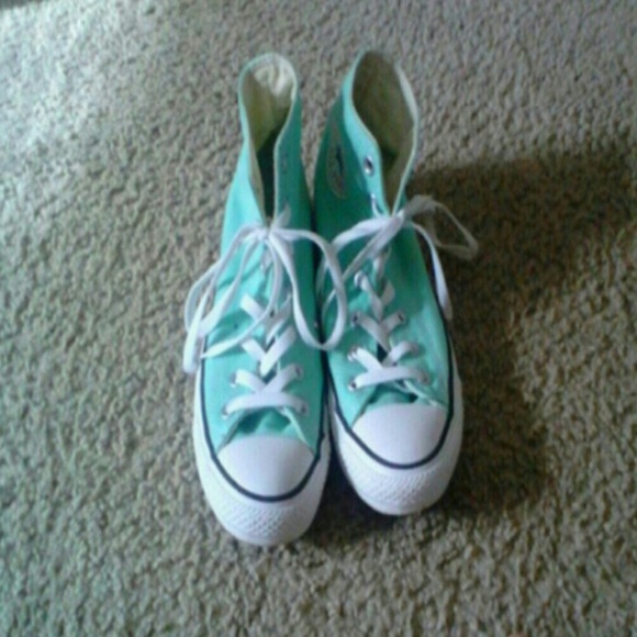 Mint Green Converse