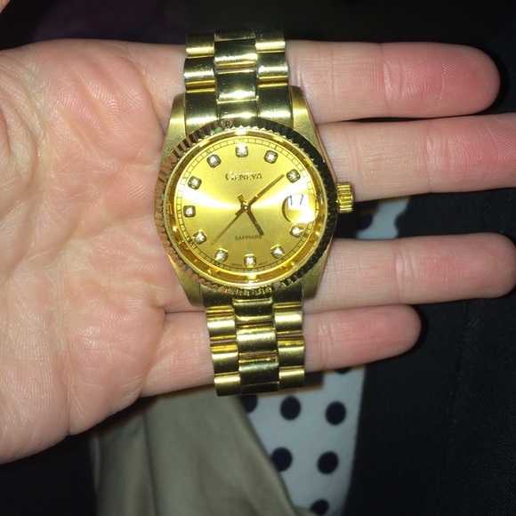 Authentic Geneva Waterproof Men's Watch