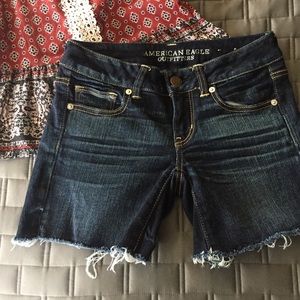 American Eagle Stretch Denim Shorts