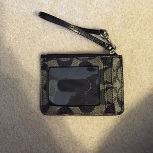 ID holder with wristlet