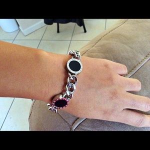 100% sterling silver Bv bracelet