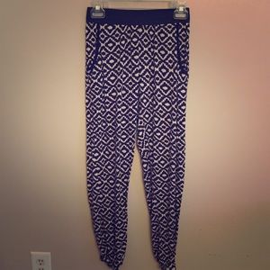 Tribal Print Harem Pants