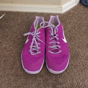 Purple Nike free 5.0