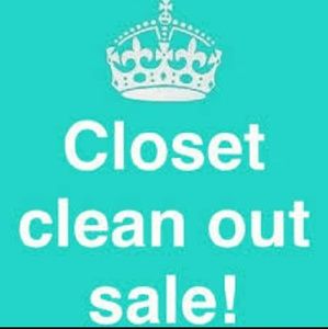 CLOTHES AND ITEMS ON SALE
