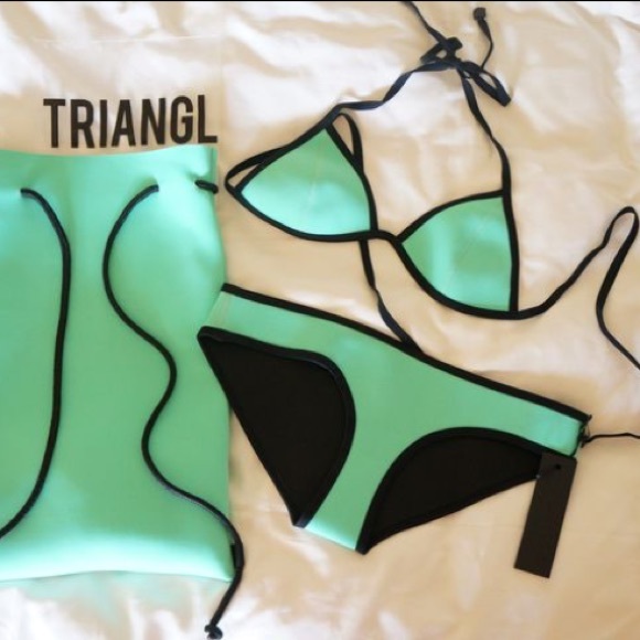 Authentic Triangl Bikini Top!
