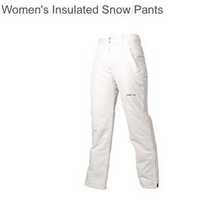 Women's insulated snow pants