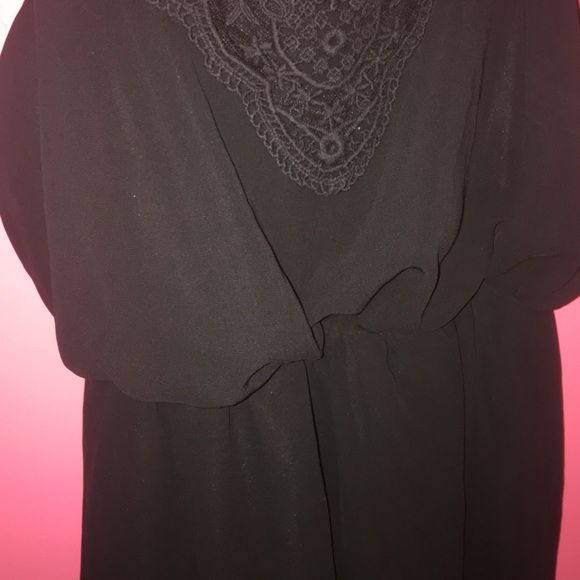 Black High-Low Dress - Picture 3 of 3