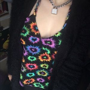 Tie Die Halter Top