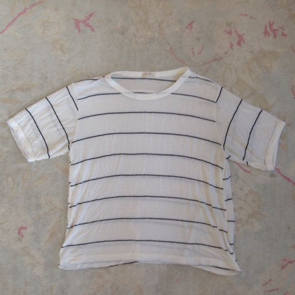 NWOT Brandy Melville Striped Shirt