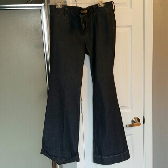 Wide leg jeans