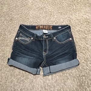 jean shorts