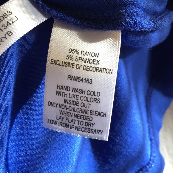 For Angie💕Gorgeous Royal blue tie top💕 - Picture 2 of 4