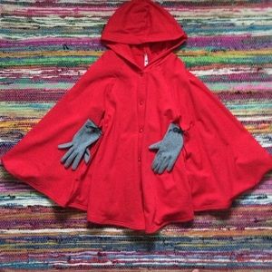 American Apparel California Fleece Cape