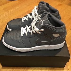 Grey Air Jordan's