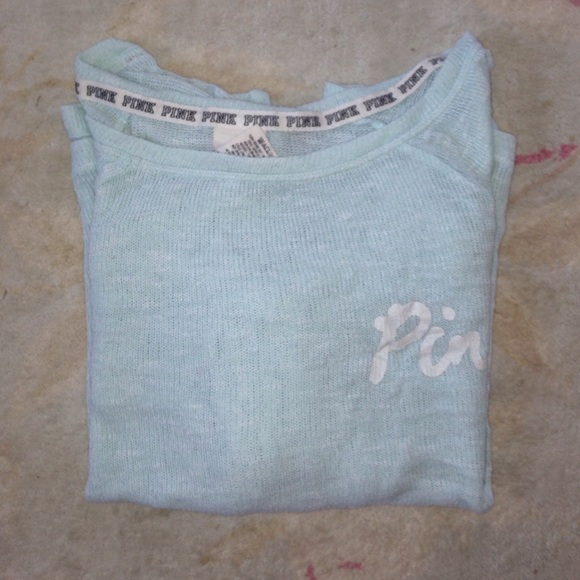 VS Pink Mint Sweater